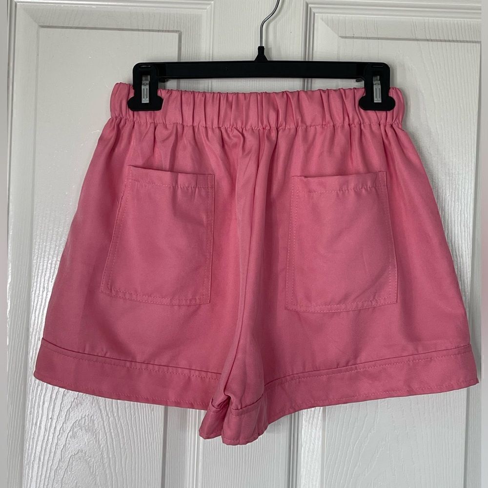 Pink drawstring shorts size M - Picture 4 of 6